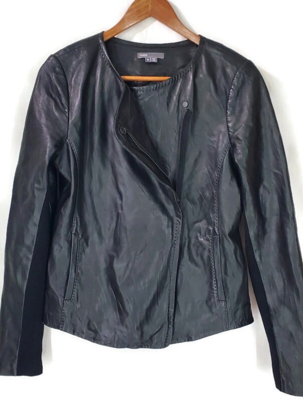 Vince Leather Moto Jacket